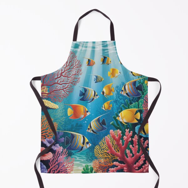 Item preview, a mesmerizing coral reef scene from the Caribbean Sea. designed and sold by Lilashakti ⭐️ ⭐️ ⭐️ ⭐️ ⭐️.