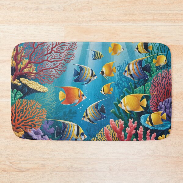 Item preview, a mesmerizing coral reef scene from the Caribbean Sea.  designed and sold by Lilashakti ⭐️ ⭐️ ⭐️ ⭐️ ⭐️.