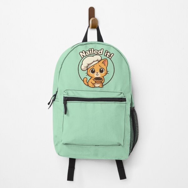 Item preview, Funny Baking Fail Cat Sticker designed and sold by Yuliya Brush.