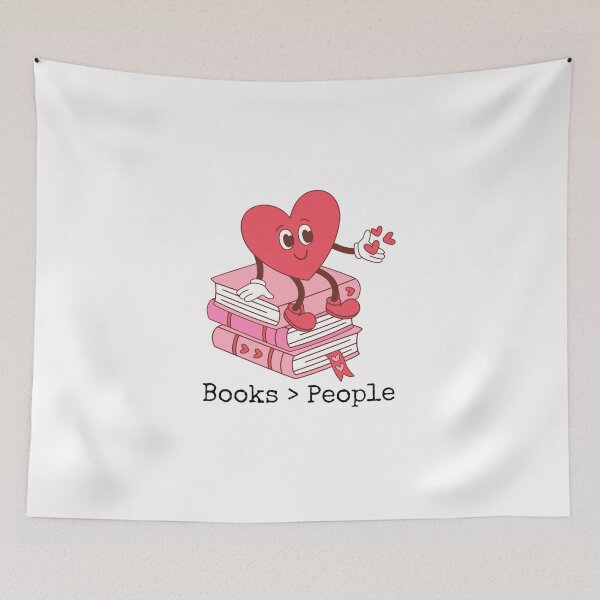 Item preview, "Books > People" Funny Book Lover Minimalist designed and sold by holaitssher.