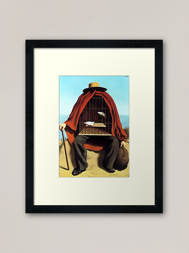 Alternate view of The therapeutist Rene, Magritte Framed Art Print