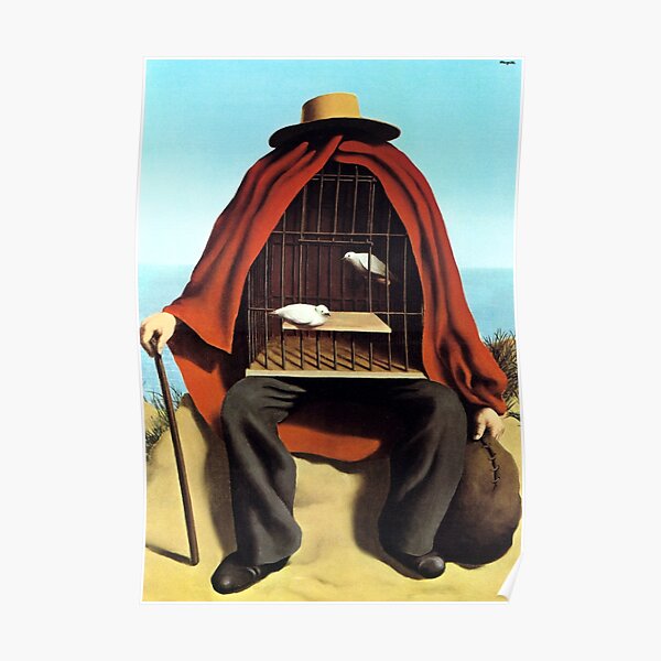 The therapeutist Rene, Magritte Poster