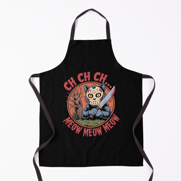 Item preview, Ch Ch Ch Meow Meow Meow Cat Movie Horror Halloween designed and sold by ThamirArtistry.