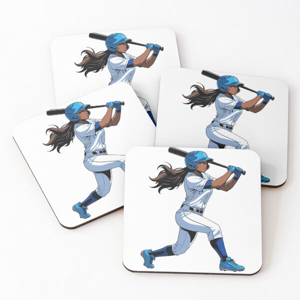 Item preview, Female Major League Baseball Player designed and sold by Koko Doko.