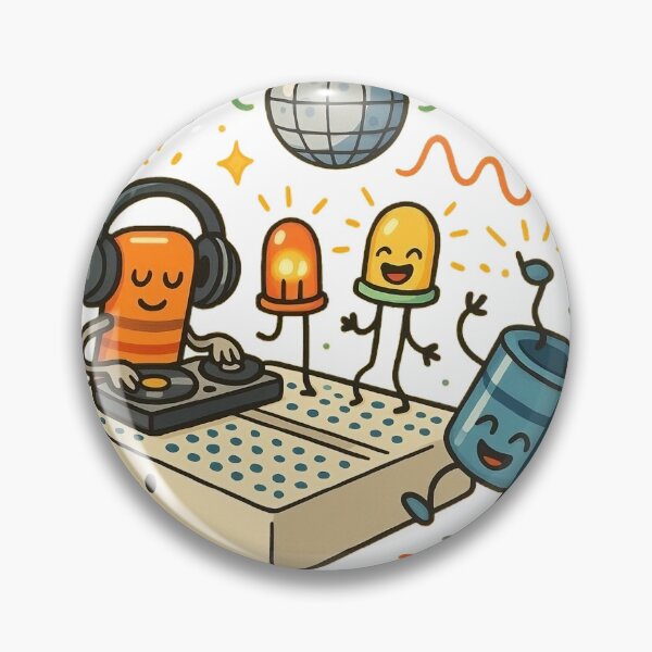 Item preview, Breadboard Boogie: A Circuit Party Extravaganza designed and sold by OhmMadeDesigns.