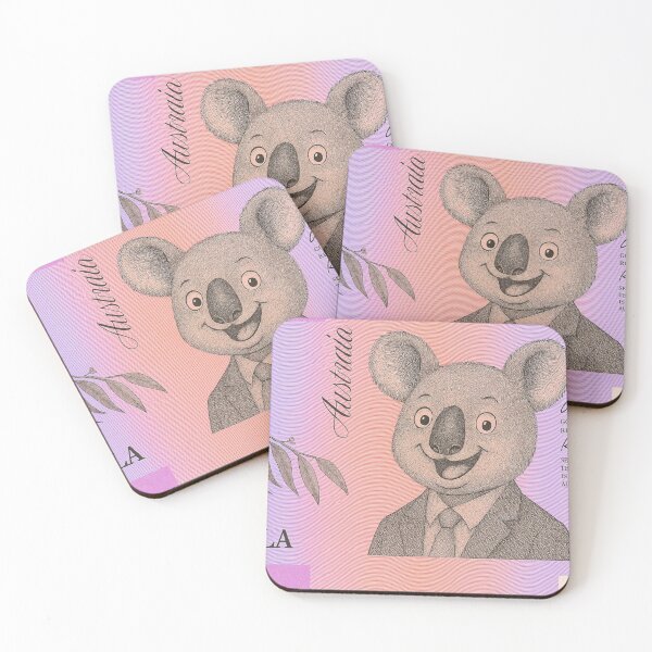 Item preview, Funny Australian Koala Banknote Parody designed and sold by Cypher-Shop.