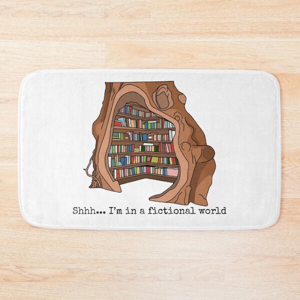 Item preview, "Shhh… I’m in a Fictional World" Book Lover designed and sold by holaitssher.