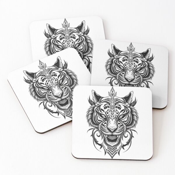 Item preview, Sacred Jungle Beast Tattoo Emblem designed and sold by Iuqiune.