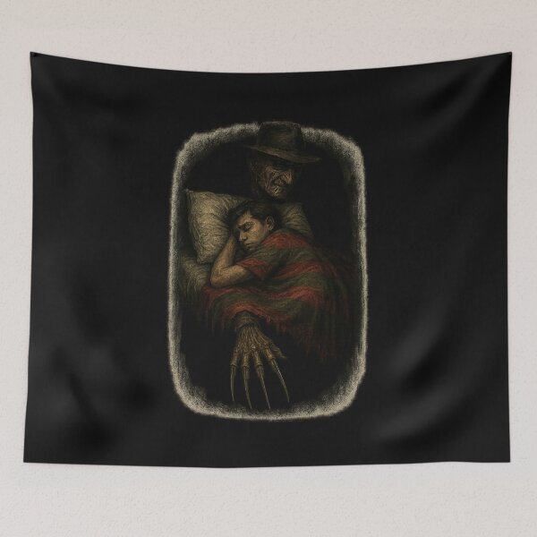 Item preview, The Last Sleep Freddy Krueger A Nightmare On Elm Street designed and sold by MidnightMovieRB.
