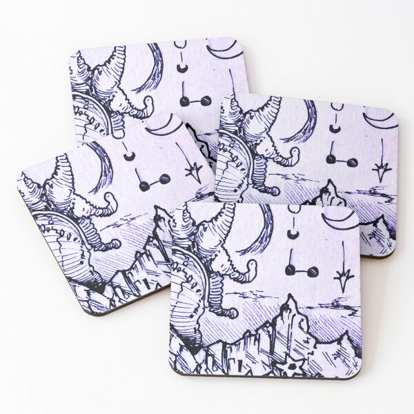 Item preview, mountains of madness lovecraft designed and sold by Inkhov Art.