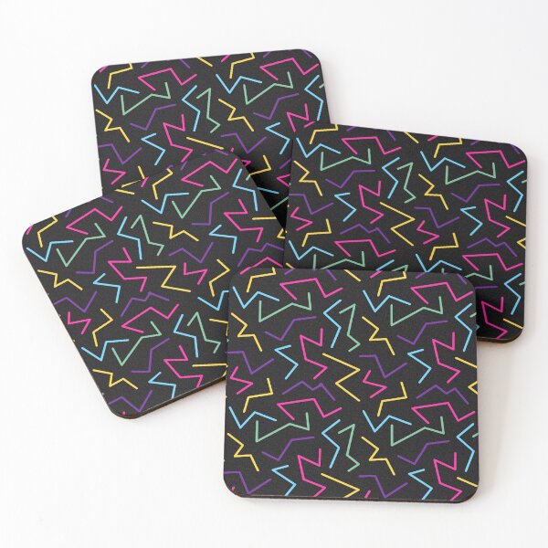 Item preview, 90s abstract seamless line pattern design tshirt designed and sold by anandsiva2703.