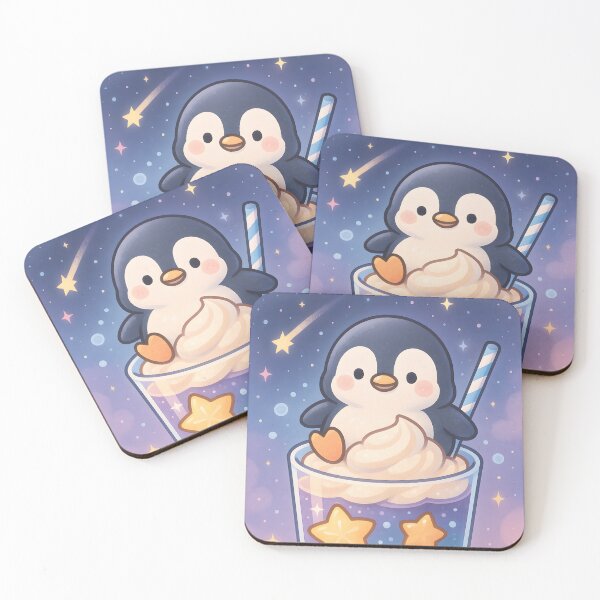 Item preview, Penguin's Cosmic Drink designed and sold by Cuckoo Parrot.