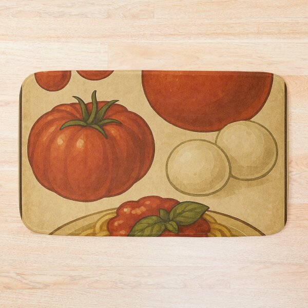 Item preview, Dishes with tomatoes, vintage designed and sold by Mauswohn.