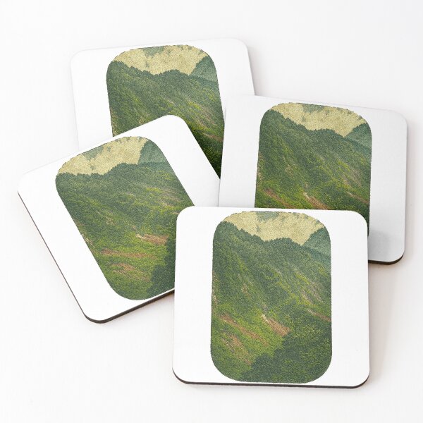 Item preview, Verdant Mountain Layers | Misty Silence in the Green Hills - Tranquil Nature Art designed and sold by GeEeN.