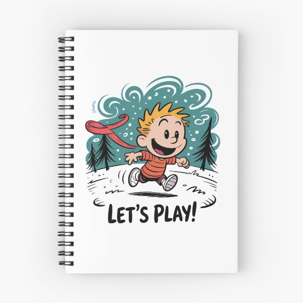 Item preview, Calvin sticker - let’s play! designed and sold by Dospart.