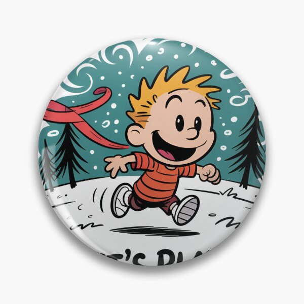 Item preview, Calvin sticker - let’s play! designed and sold by Dospart.