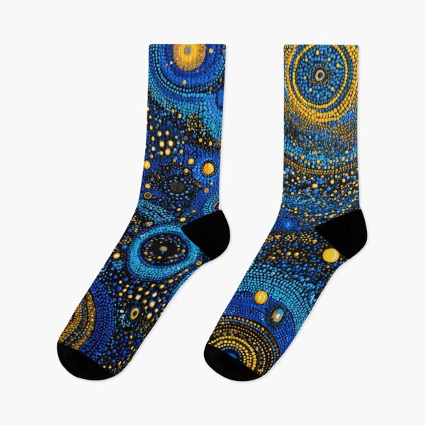 Item preview, Aboriginal Inspired Dot Art - Australian Beauty Night designed and sold by GrinGalore.