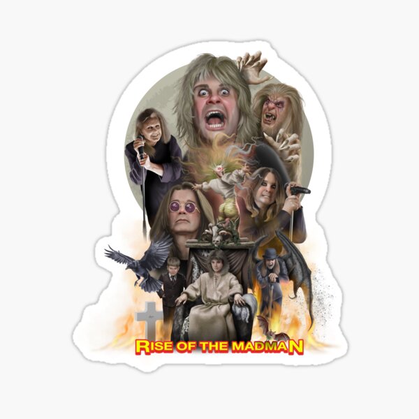 Artikel-Vorschau von Ozzy Osbourne Tribute – Bark at the Moon Madman Fan Art, designt und verkauft von ruizma.