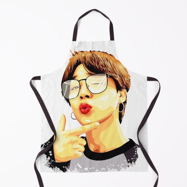 Artikelvorschau, Jimin Kiss Pose Portrait – Smoke Edge Art entworfen und verkauft von Chimmyxkookies.