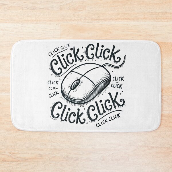 Item preview, Simple Retro Computer Click Mouse It specialist  designed and sold by Lunari Prints.