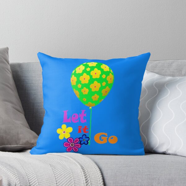 Item preview, Let it Go Balloon and Bright Flowers designed and sold by kel72.