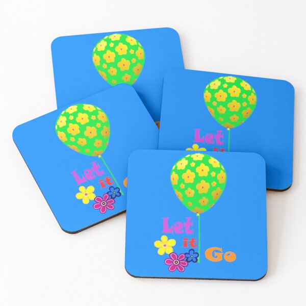 Item preview, Let it Go Balloon and Bright Flowers designed and sold by kel72.