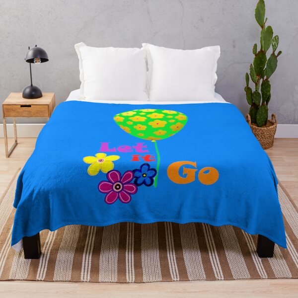 Item preview, Let it Go Balloon and Bright Flowers designed and sold by kel72.