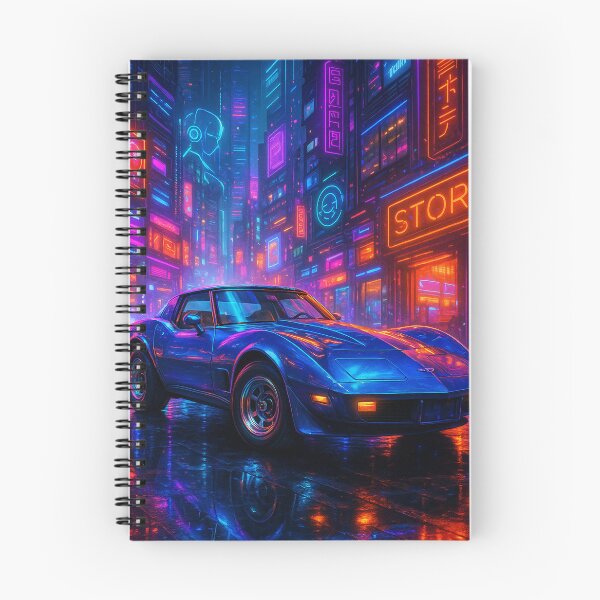 Item preview, Cyberpunk Corvette designed and sold by kiwiartyfarty.