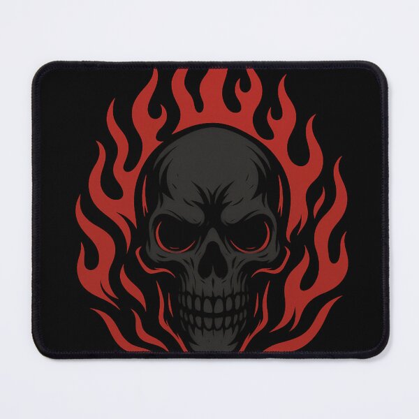 Item preview, Infernal Skull in Flames designed and sold by The Teeory.