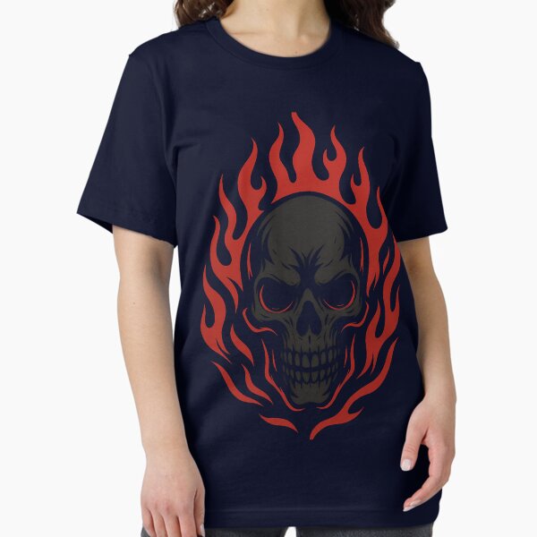 Item preview, Infernal Skull in Flames designed and sold by The Teeory.