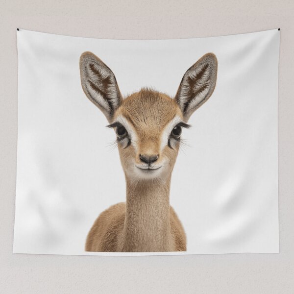 Item preview, Adorable Baby Gazelle for Cute Gazelle lovers designed and sold by LazyOwlStore.