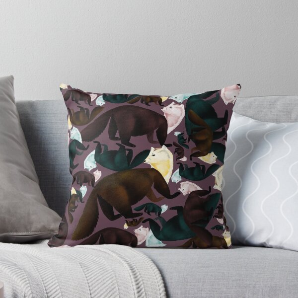 Item preview, Sable Zibellina Marten Eggplant designed and sold by belettelepink.