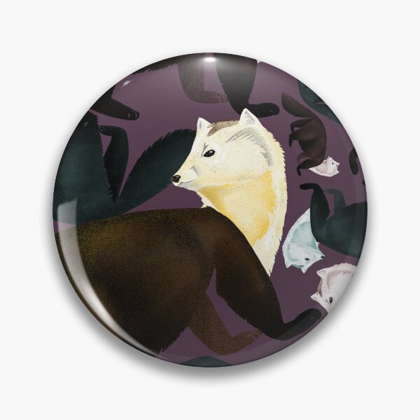 Item preview, Sable Zibellina Marten Eggplant designed and sold by belettelepink.
