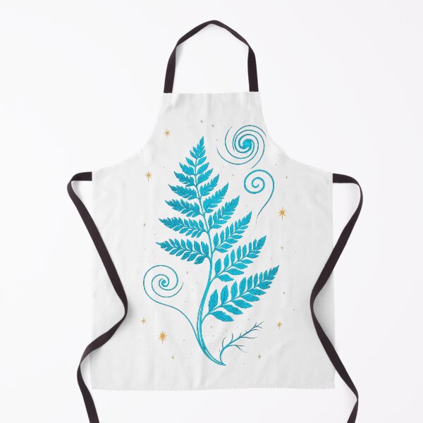 Item preview, Astro Fern – Glowing Space Fern Botanical Sci-Fi Illustration designed and sold by Domci.