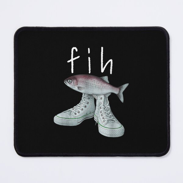 Item preview, Fih Shoes Fish Funny Misspelled Fish Meme Fih Calling Humor designed and sold by OneSharkx.