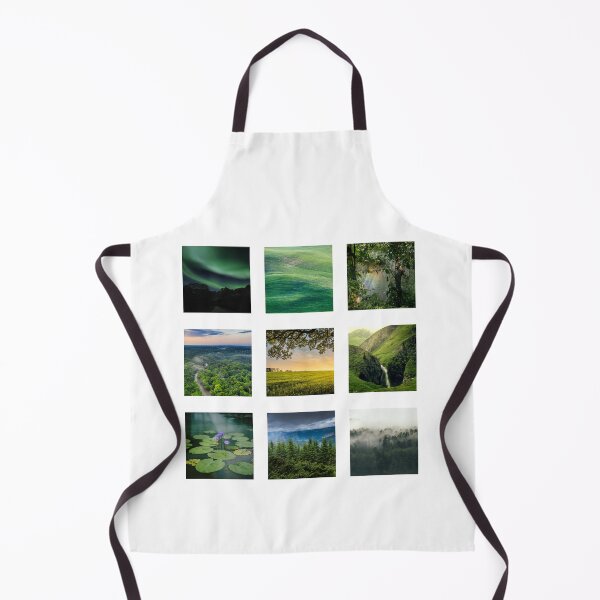 Item preview, forests/green- collage. designed and sold by willowisles.