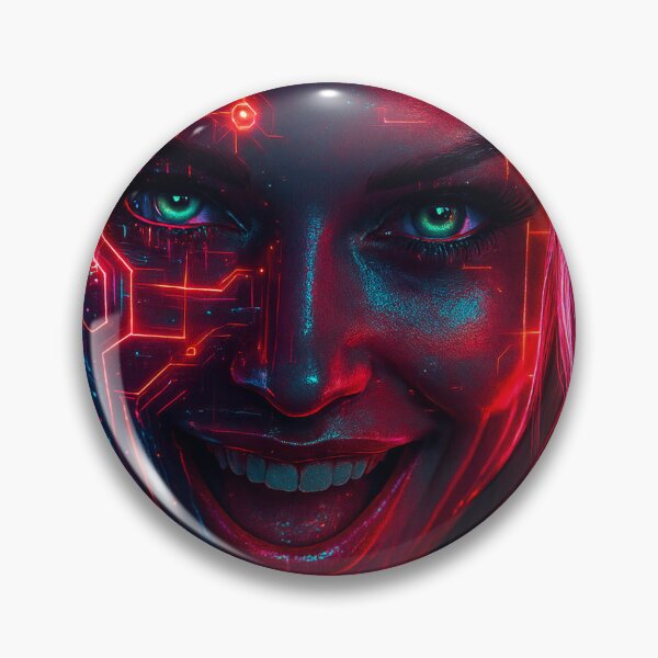 Item preview, Cyberpunk Happy designed and sold by kiwiartyfarty.