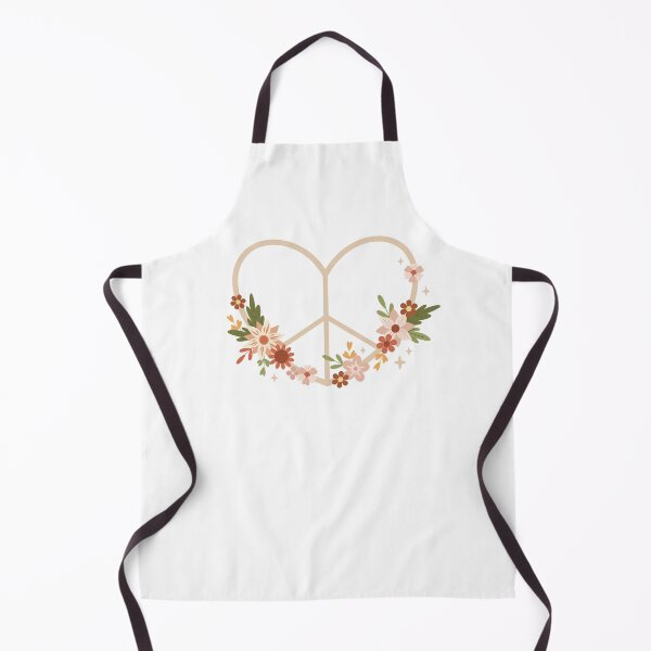 Item preview, Peace sign with flowers designed and sold by Julza Art.