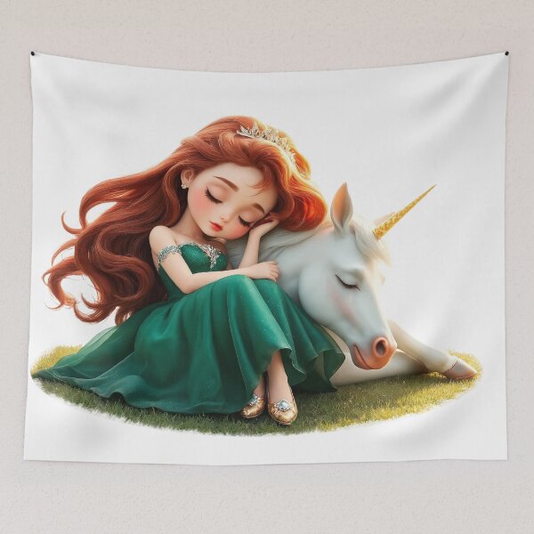 Item preview, Princess with Unicorn 7 designed and sold by Little Corner.