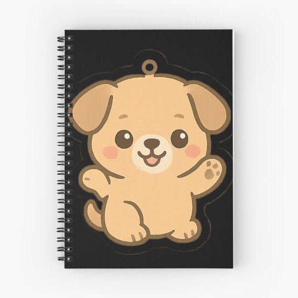 Item preview, Kawaii keychain Cute puppy designed and sold by DamioPolArt.