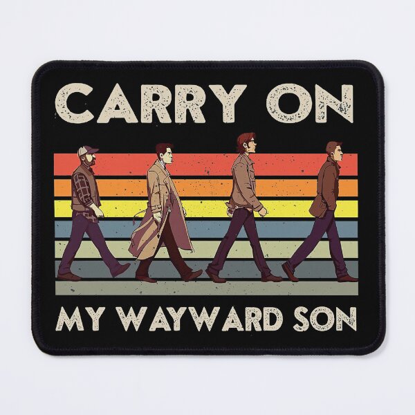 Item preview, Supernatural Carry On My Wayward Son designed and sold by StaceyOneLove.