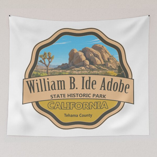 Item preview, William B. Ide Adobe State Historic Park, Tehama County, California designed and sold by Wanderful-roads.