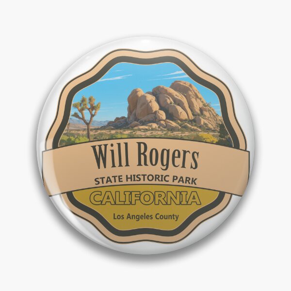 Item preview, Will Rogers State Historic Park, Los Angeles County, California designed and sold by Wanderful-roads.