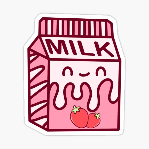 Item preview, Strawberry milk designed and sold by artworkbyella.