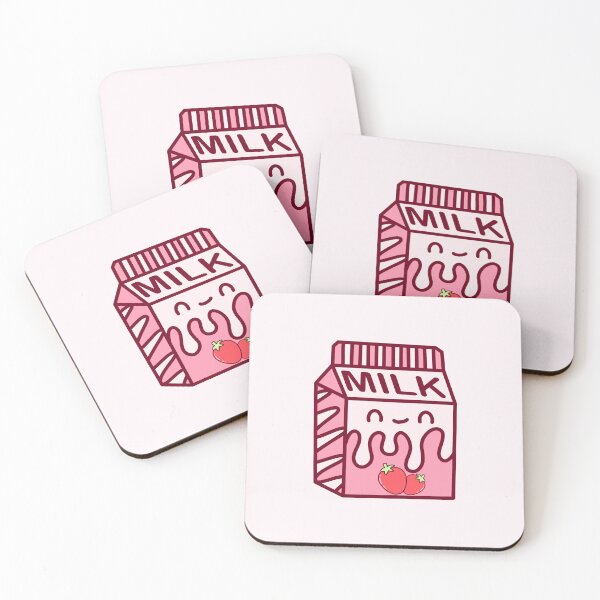 Artikelvorschau, Erdbeermilch entworfen und verkauft von artworkbyella.