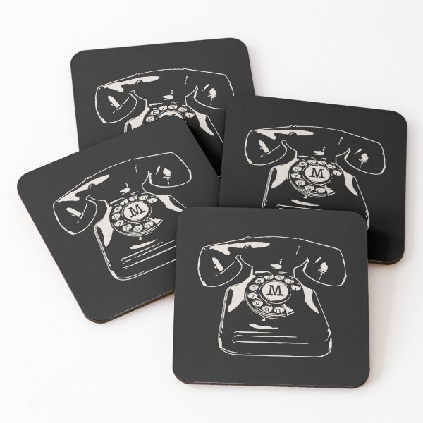 Item preview, Dial M Vintage Phone Art Suspense Cinema designed and sold by LapinMagnetik.