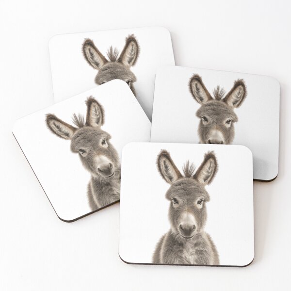 Item preview, Adorable Baby Donkey for Cute Donkey lovers designed and sold by LazyOwlStore.