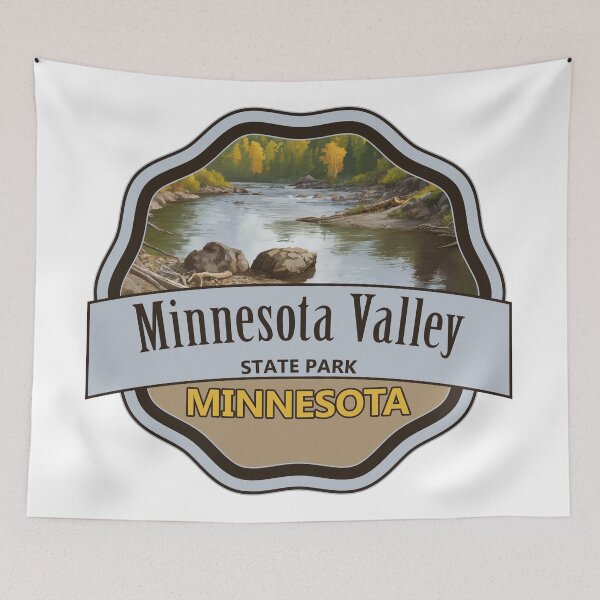 Item preview, Minnesota Valley State Recreation Area, Hennepin, Dakota, Scott, Carver, Sibley, and Le Sueur County, Minnesota designed and sold by Wanderful-roads.