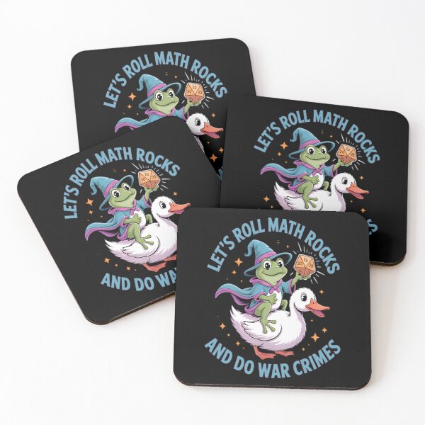 Item preview, Frog Goose Let's Roll Math Rocks And Do War Crimes designed and sold by DosihakDesigns.