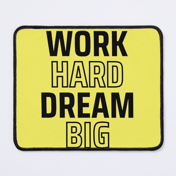 Item preview, Work Hard Dream Big designed and sold by WarriorsArmour.